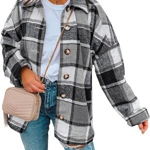 Plaid shacket